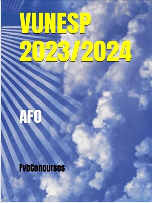 cover image of AFO--VUNESP 2023/2024